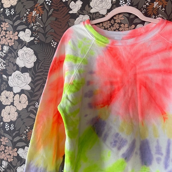 NWOT RE/DONE Hanes Classic Raglan Crewneck size large - Picture 7 of 10